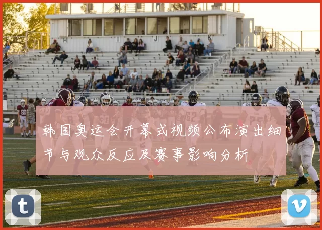 韩国奥运会开幕式视频公布演出细节与观众反应及赛事影响分析